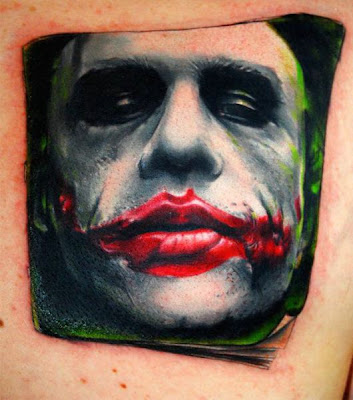 tatuagens da Joker Face