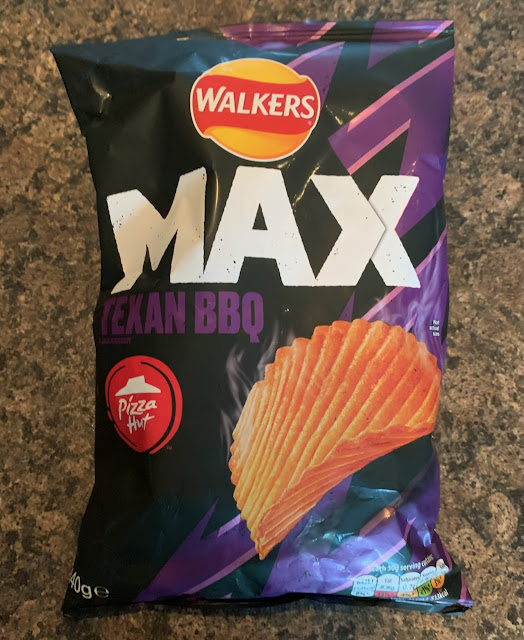 Walkers Max: Pizza Hut Texan BBQ Crisps