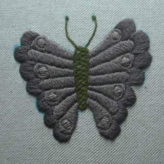 Embroidered Butterfly