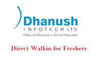 Dhanush-InfTech-walkin-for-freshers