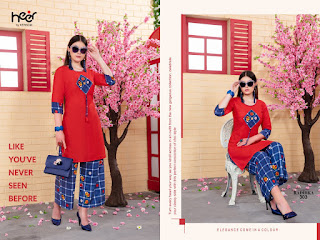 Radhika Vol 3 Heer Kersom Kurtis Plazzo