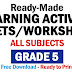 Learning Activity Sheets/Worksheets (MELC Based) GRADE 5