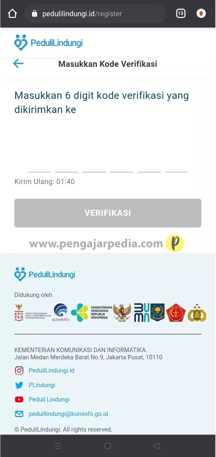 Cara Mencetak Sertifikat Vaksin Covid-19 - www.pengajarpedia.com