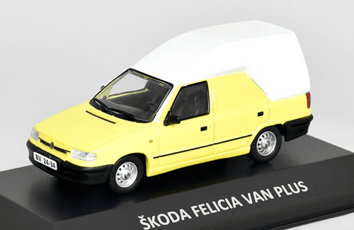 škoda collection de agostini, škoda felicia van plus 1:43