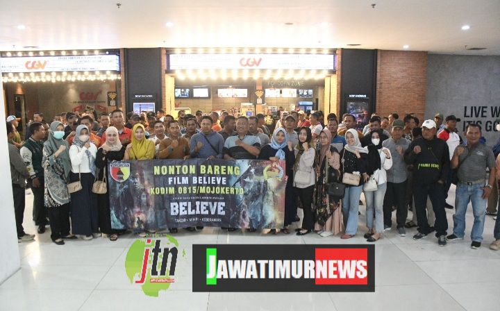 Dari Operasi Seroja ke Layar Lebar, Film “Believe” Sentuh Hati Prajurit dan Masyarakat Mojokerto