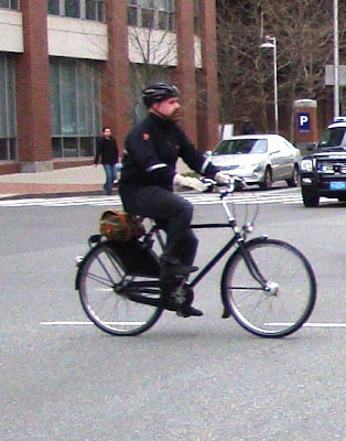 gentleman cyclist Cambridge MA