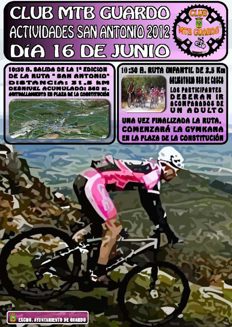 ACTIVIDADES CLUB DEPORTIVO MTB GUARDO FIESTAS SAN ANTONIO