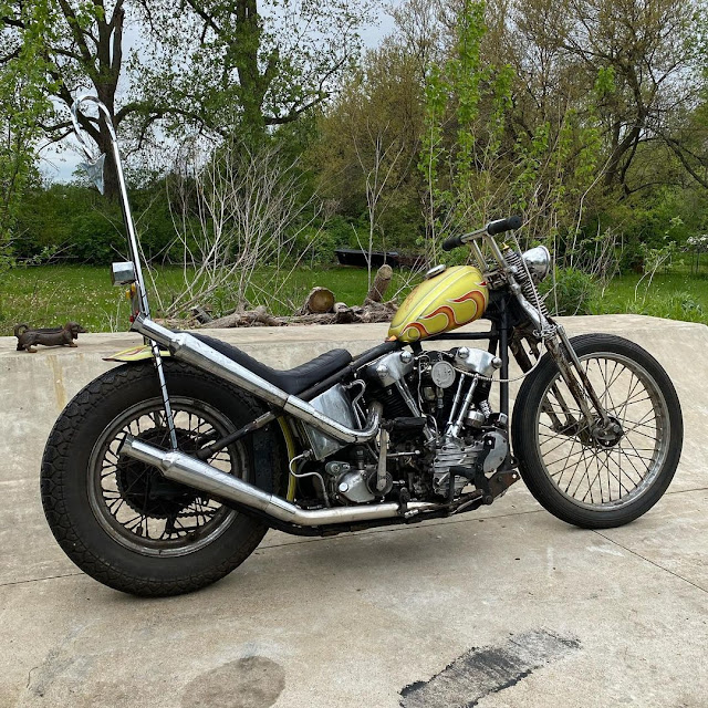 Harley Davidson Knucklehead By Kenny Slaughter