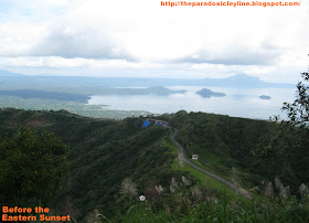 People's Park Tagaytay - View of Taal Lake.