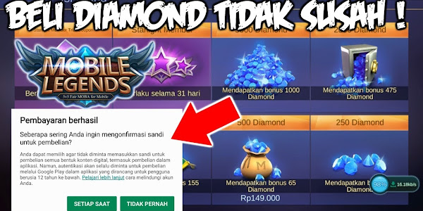 Cara Beli Skin Mobile Legend Pakai Pulsa