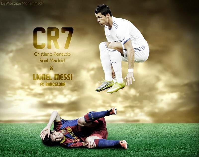 Foto Cristiano Ronaldo Vs Lionel Messi 2017 » Foto Gambar 