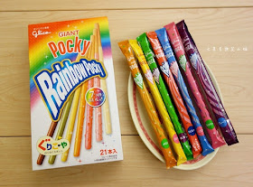 7 日本必買伴手禮 巨無霸彩虹七彩POCKY GIANT RAINBOW POCKY