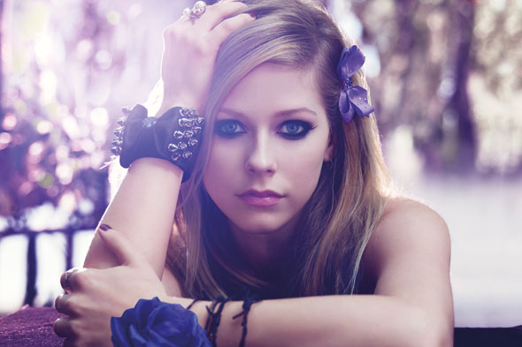 Avril Lavigne Forbidden Rose Fragrance Campaign