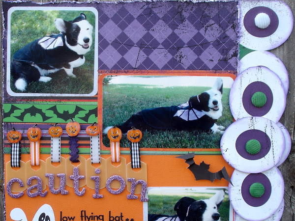 Halloween Layout Peek!!!