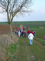 Rando pédestre organisée par l'association ARCA (Association des Randonneurs des Chemins de l'Ailette