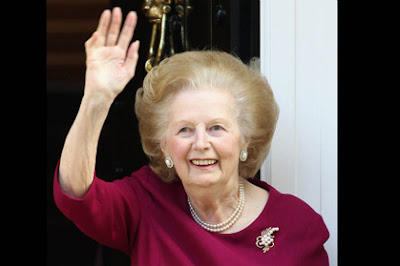 Former British Prime Minister Margaret Thatcher died of a stroke aged 87