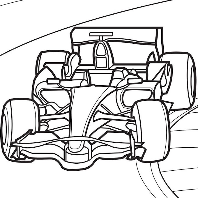 beautiful collection of cars coloring pages part  1