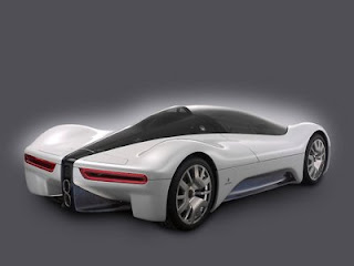 New design futuristic Sintesi concept car