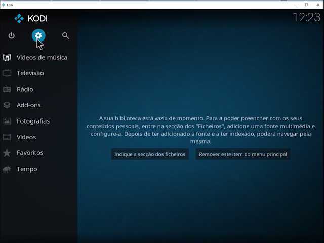 Definições kodi