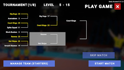 Spikair Volleyball Game Screenshot 2