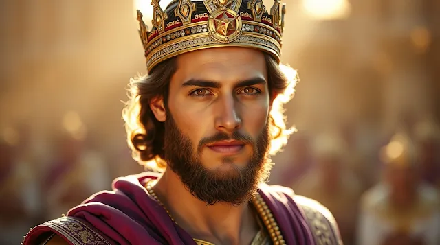 4k Ultra HD AI Images of Kings In The Bible Solemon, David, Saul