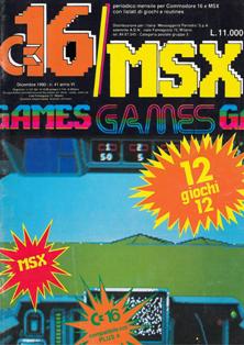 C16/MSX Games 41 - Dicembre 1990 | PDF HQ | Mensile | Videogiochi | Commodore
Forse una delle poche riviste riviste in Italia a dedicarsi attivamente al supporto del Commodore 16 e del Plus 4; conteneva un mix fra giochi commerciali, oppurtunamente modificati, e programmi originali creati da autori italiani e stranieri.