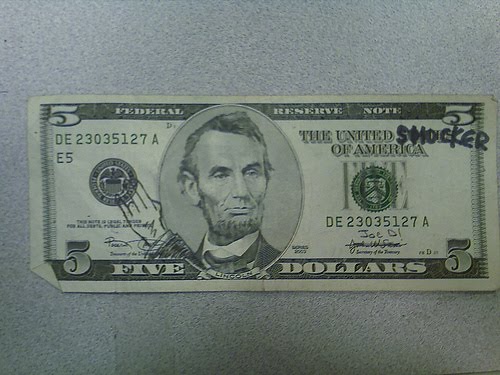 pictures, awesome, dollar arts, defaced dollar bills, dollar bills, funny dollar bills, funny, funny pictures