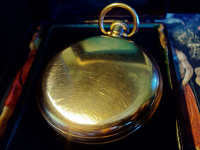 RARE ANTIQUE GOLD POCKET WATCH R GILBERT & SONS, WATCHMAKERS TO THE ADMIRALTY