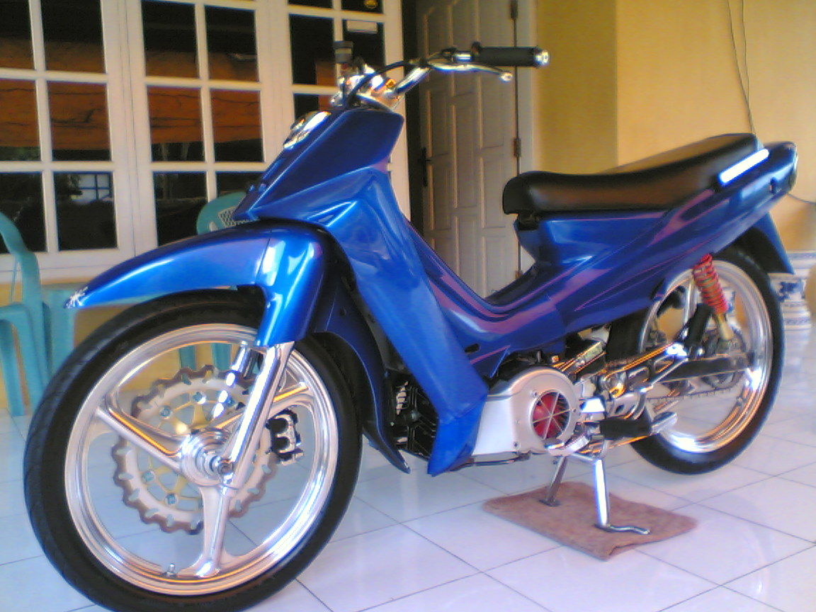 68 Modif Motor Fiz R Warna Biru Terbaik Dan Terupdate Klobot