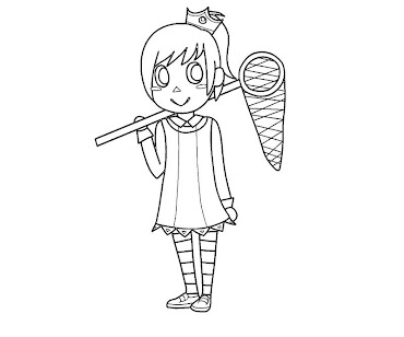 Animal Crossing Coloring Pages