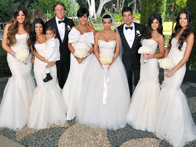 madrinhas casamento kardashian