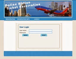 Online Airline System Project Asp.Net