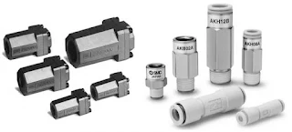 SMC AK Series Pneumatic Check Valve