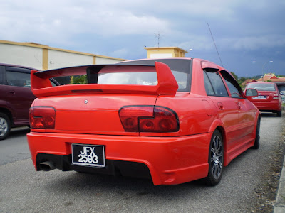 Wira Evo 3 spoiler