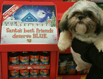 Fill Your Puppy's Stocking With #BLUESantaSnacks 