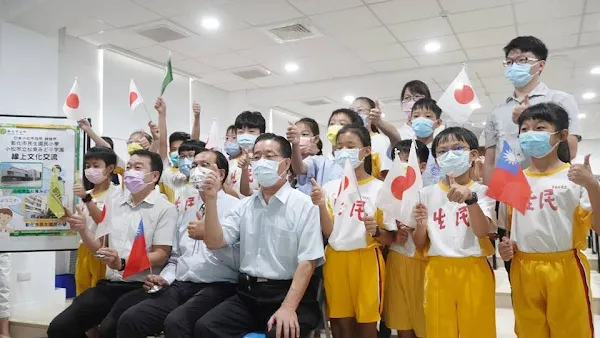 彰化市與日本姊妹市牽起 民生國小與松東綠學園視訊文化交流