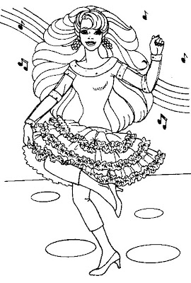 Barbie Coloring Pages