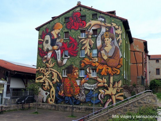 El triunfo de Vitoria, murales de Vitoria, País Vasco