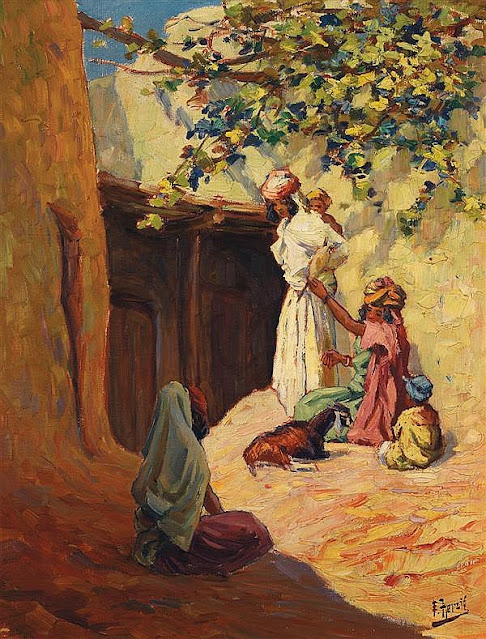 Femmes et enfants en Algérie - Édouard Herzig