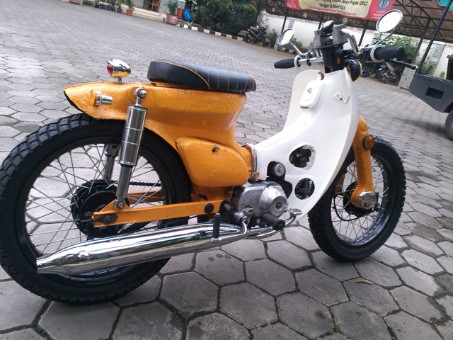 Foto Modifikasi  Honda C70  Street  Cub  Terbaru 2016