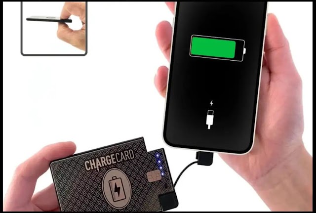 यदि आप घर से बाहर हैं तो स्मार्टफोन चार्ज करने के लिए चार्ज कार्ड (Charge Card) का यूज कीजिए..
