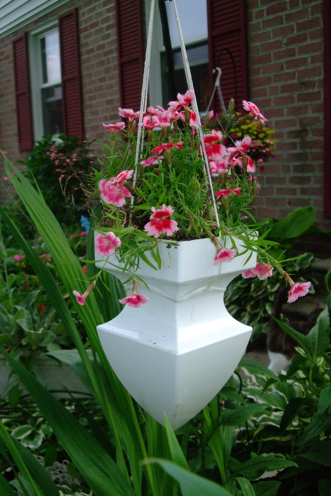 CreatingCottage: DIY Hanging Basket EASY