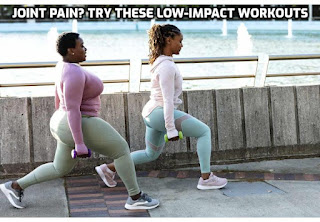 "Joint Pain? Try These Low-Impact Workouts” This blog post clearly explain why ypu should not let joint pain hold you back from staying fit. This blog post lists out of the type of exercises that are easy on the joints, such as walking, water aerobics, and Pilates. Get moving and start feeling better today!  #JointPain, #LowImpactWorkouts, #JointPainRelief, #LowImpactExercise, #HealthyJoints, #PainFreeMovement, #StayActive, #JointHealth, #FitnessForAll, #WorkoutWithEase, #JointCare, #ExerciseSolutions, #StayFitStayStrong, #NoMorePain, #JointFlexibility, #HealthyLifestyle, #FitnessGoals, #PainManagement, #ExerciseTips, #JointStrength, #StayActiveStayHealthy, #FitnessMotivation,