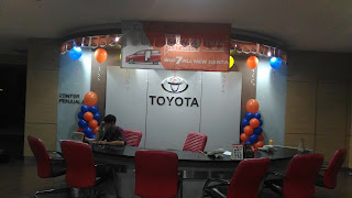 dekorasi balon meriah acara all new sienta