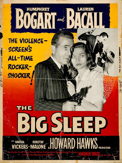 THE BIG SLEEP. Silk Screeen: 76 x 101 cms. Estados Unidos. EL SUEÑO ETERNO. The Big Sleep. 1946. Estados Unidos. Dirección: Howard Hawks. Reparto: Humphrey Bogart, Lauren Bacall, John Ridgely, Martha Vickers, Dorothy Malone, Regis Toomey, Elisha Cook Jr., Peggy Knudsen, Charles Waldron, Charles D. Brown, Bob Steele, Elisha Cook Jr., Louis Jean Heydt.