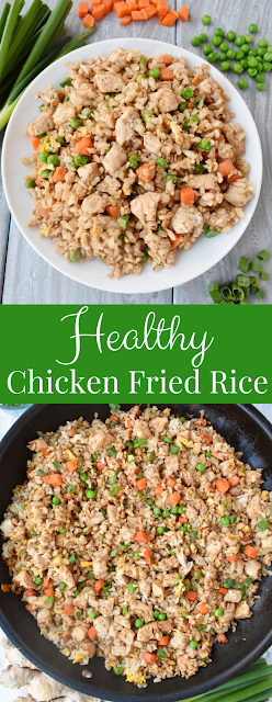 Healthier Chicken Fried Rice