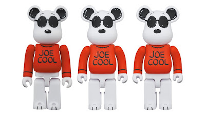 Peanuts “Joe Cool” Snoopy Be@rbrick Vinyl Figures by Medicom Toy