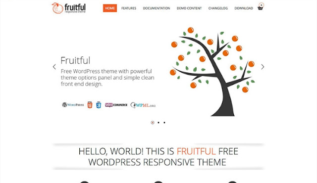 Fruitful Free responsive woocommerce wordpress themes