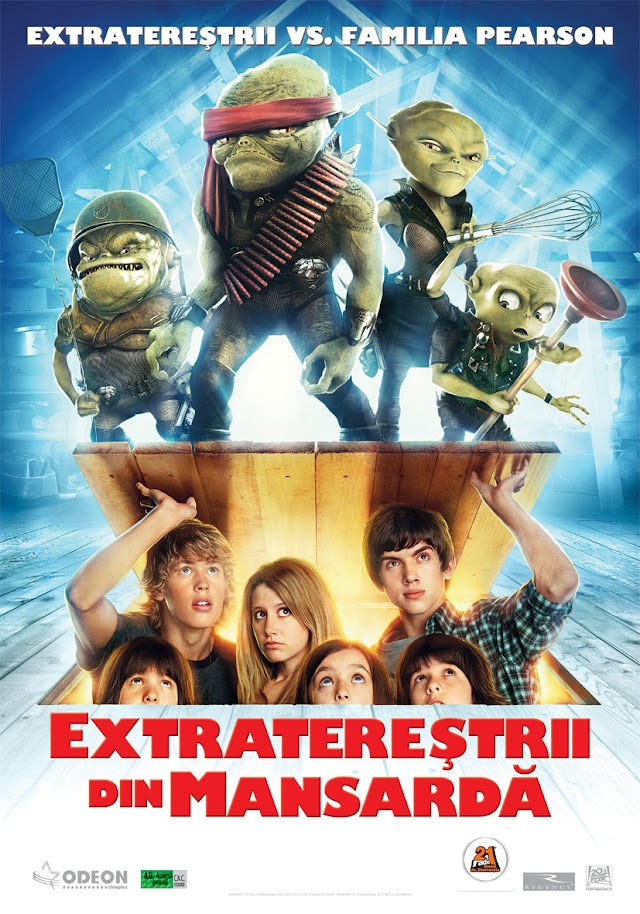 Extratereștrii din mansardă (Film comedie 2009) Aliens in the Attic