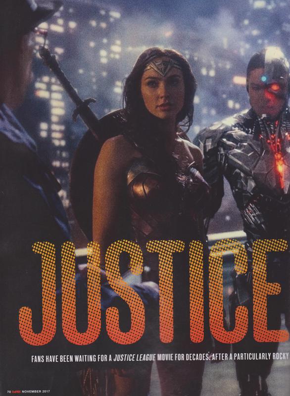 "Justice League": Epic New Empire Magazine Cover and 